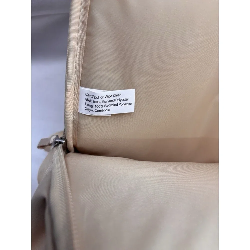 All In Motion Travel Backpack Laptop Bag 17” Beige Water Resistant Carry On NWT